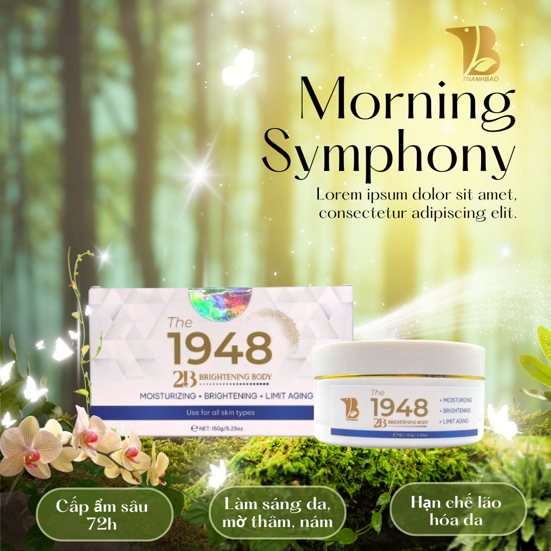 Kem Dưỡng Sáng Da Body The 1948 2B Brightening Body